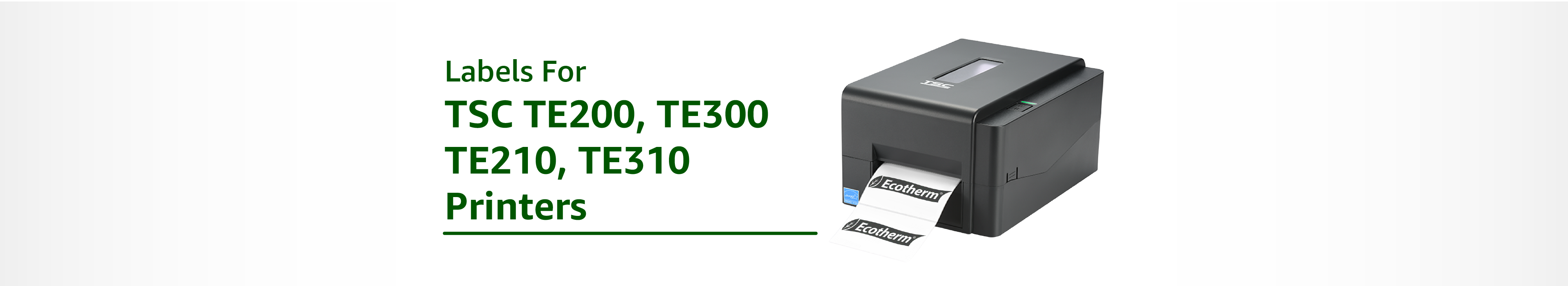 The Best Labels for TSC TE200, TE300, TE210, TE310 Printers