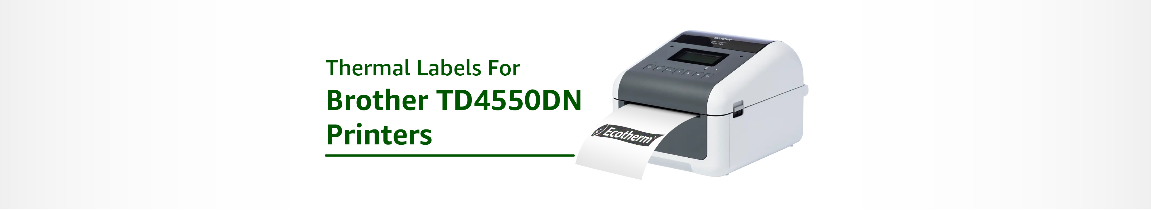 The Best Labels for Brother TD4550DN Printers