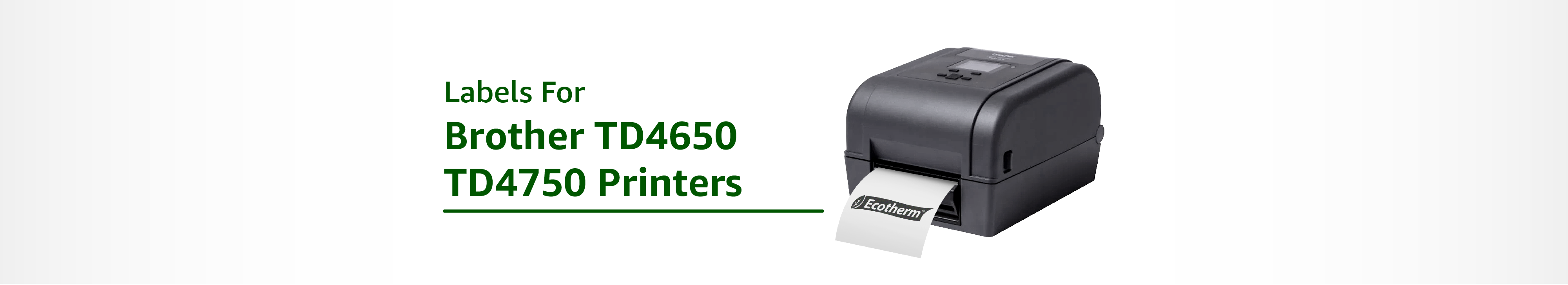 The Best Labels for Brother TD4650, TD4750 Printers