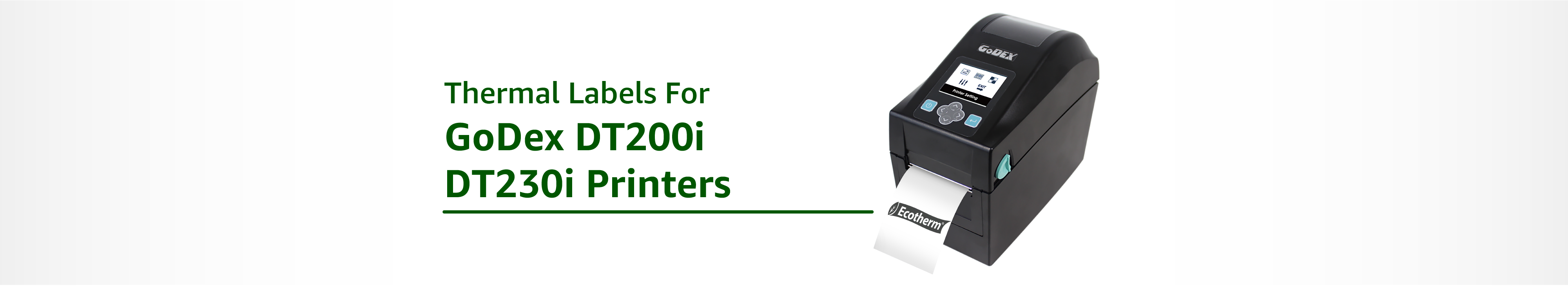 The Best Labels for GoDex DT200i, DT230i Printers